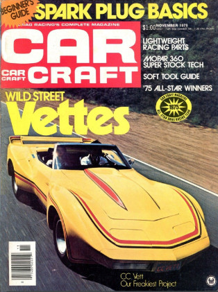 CAR CRAFT 1975 NOV - CORVETTE SPECIAL, CHRYSLER TECH*